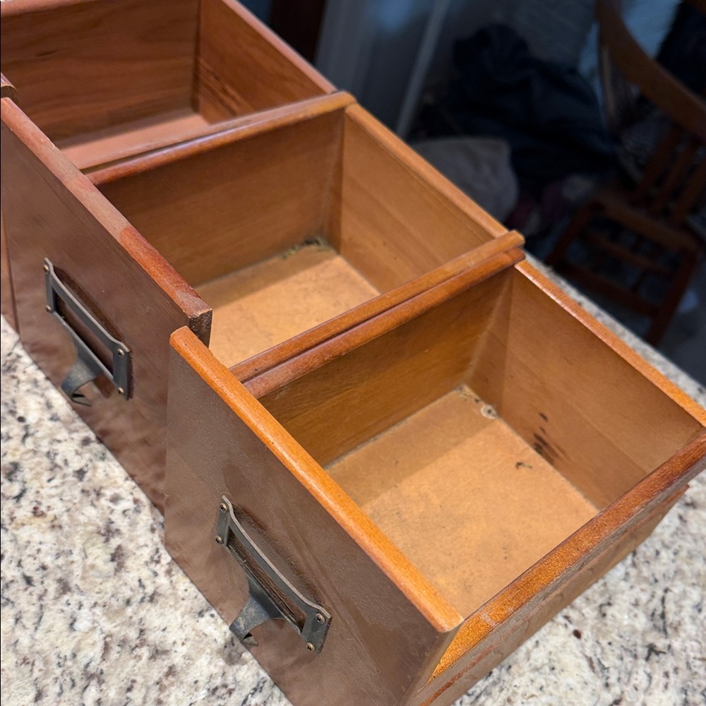 Vintage Wooden Drawer Set - Picture 4 of 7